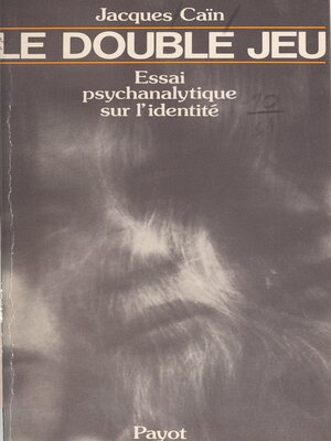 cover image of Le double jeu